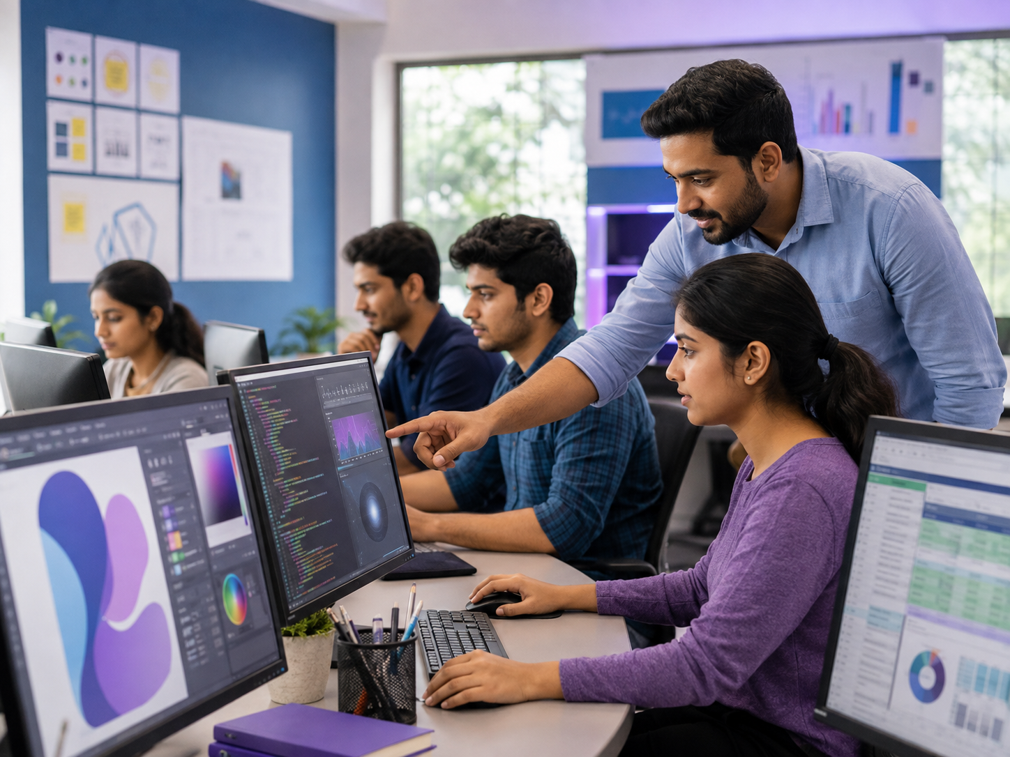 Hands-on computer training